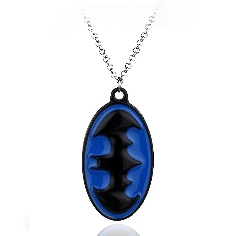Collier Batman Bleu - Boutique Batman