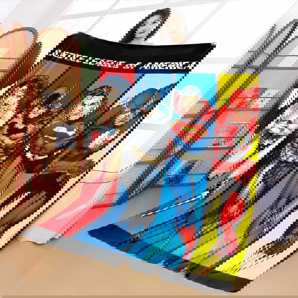 Plaid Batman Justice League