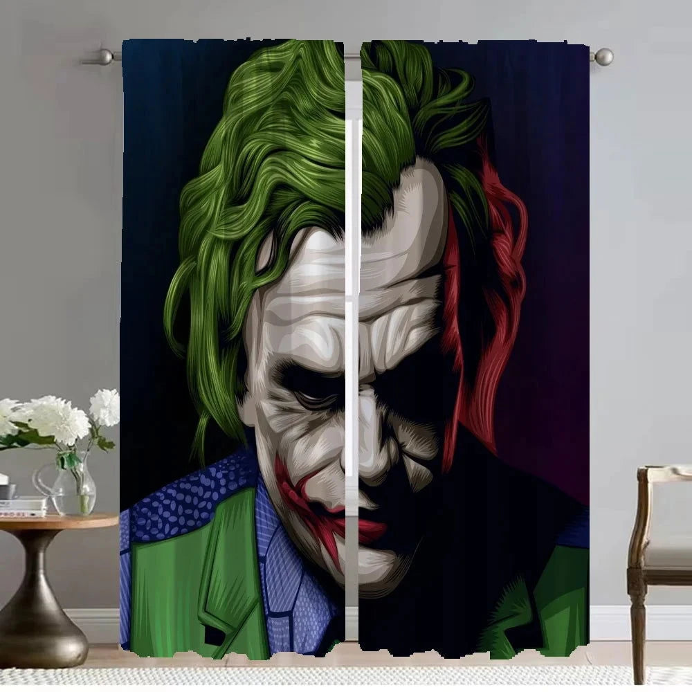 Rideau Joker Cartoon - Boutique Batman