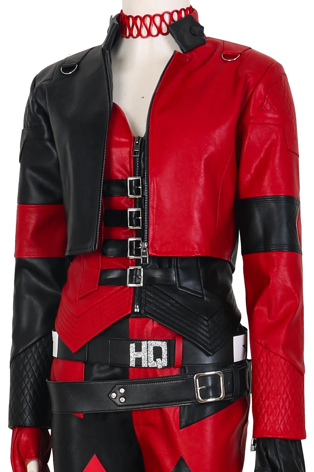 Déguisement Harley Quinn rouge et Noir