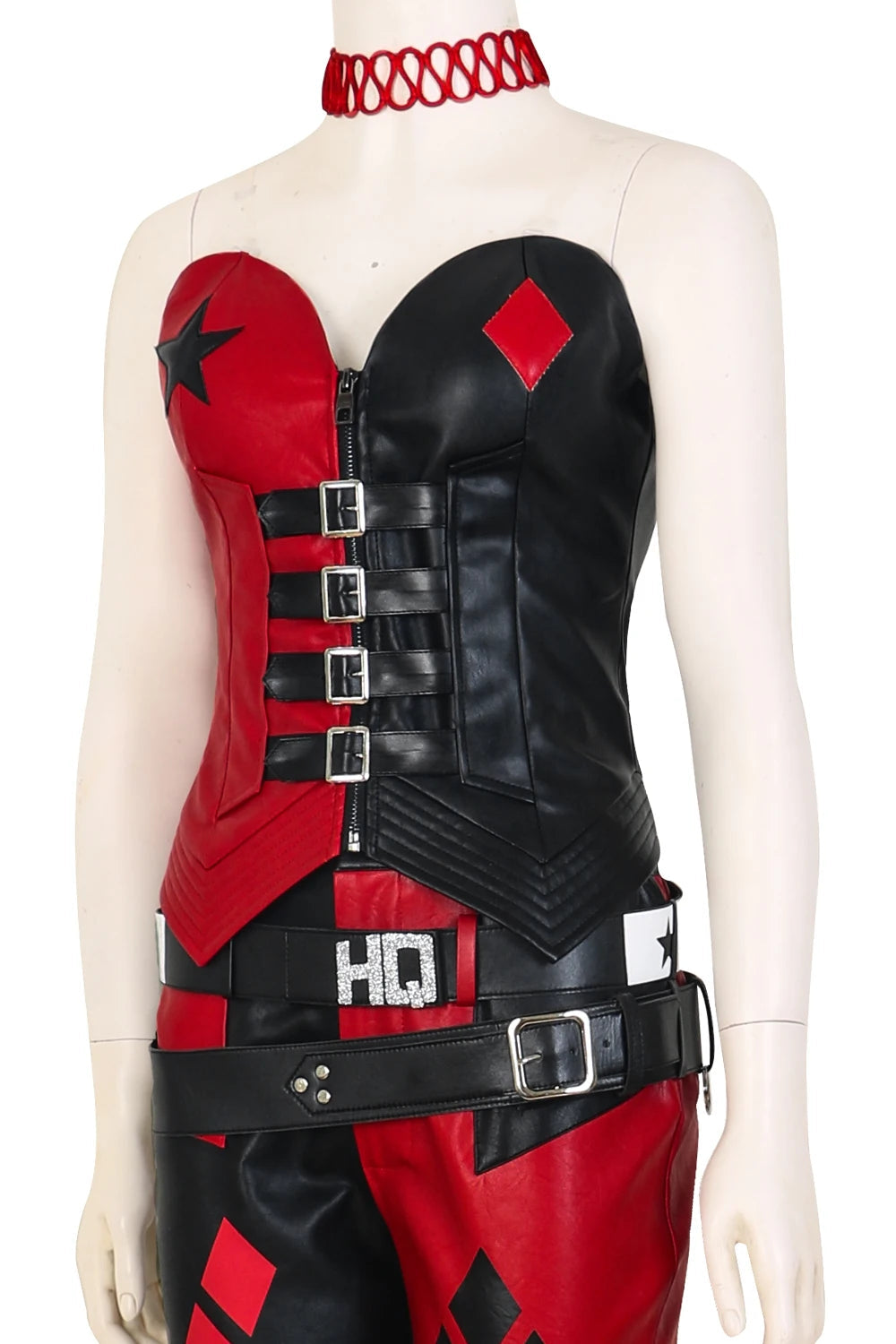 Déguisement Harley Quinn rouge et Noir