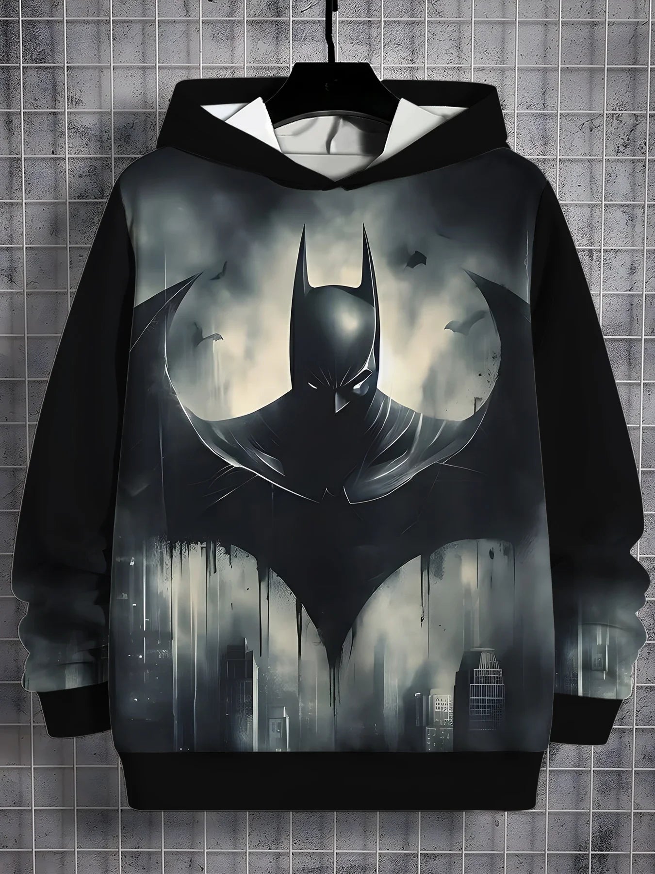 Batman 3D Printed Kids Sweater