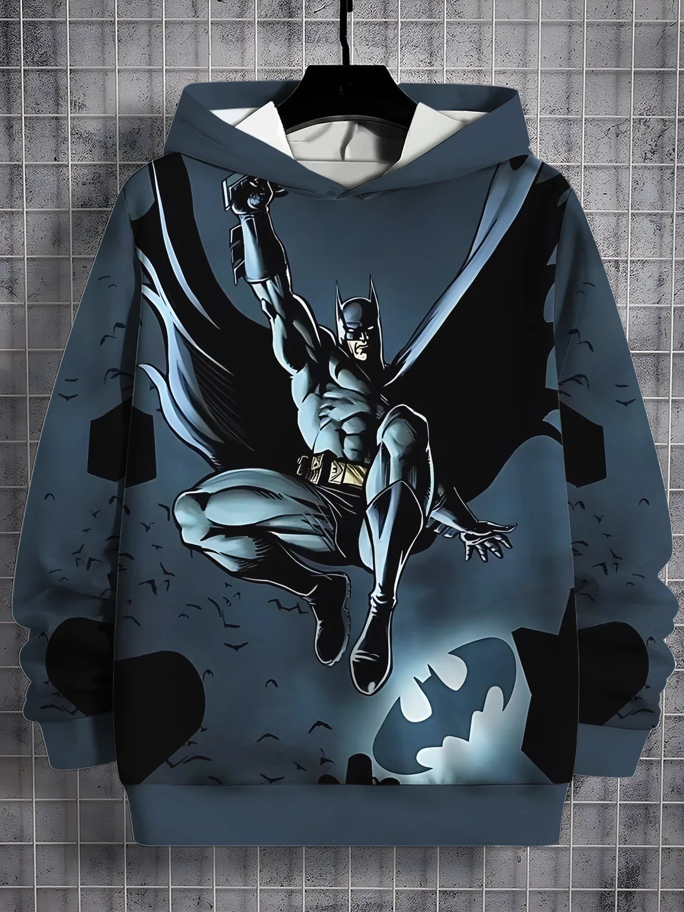 Batman 3D Printed Kids Sweater