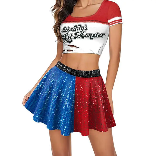 Déguisement Harley Quinn Pom-Pom Girl