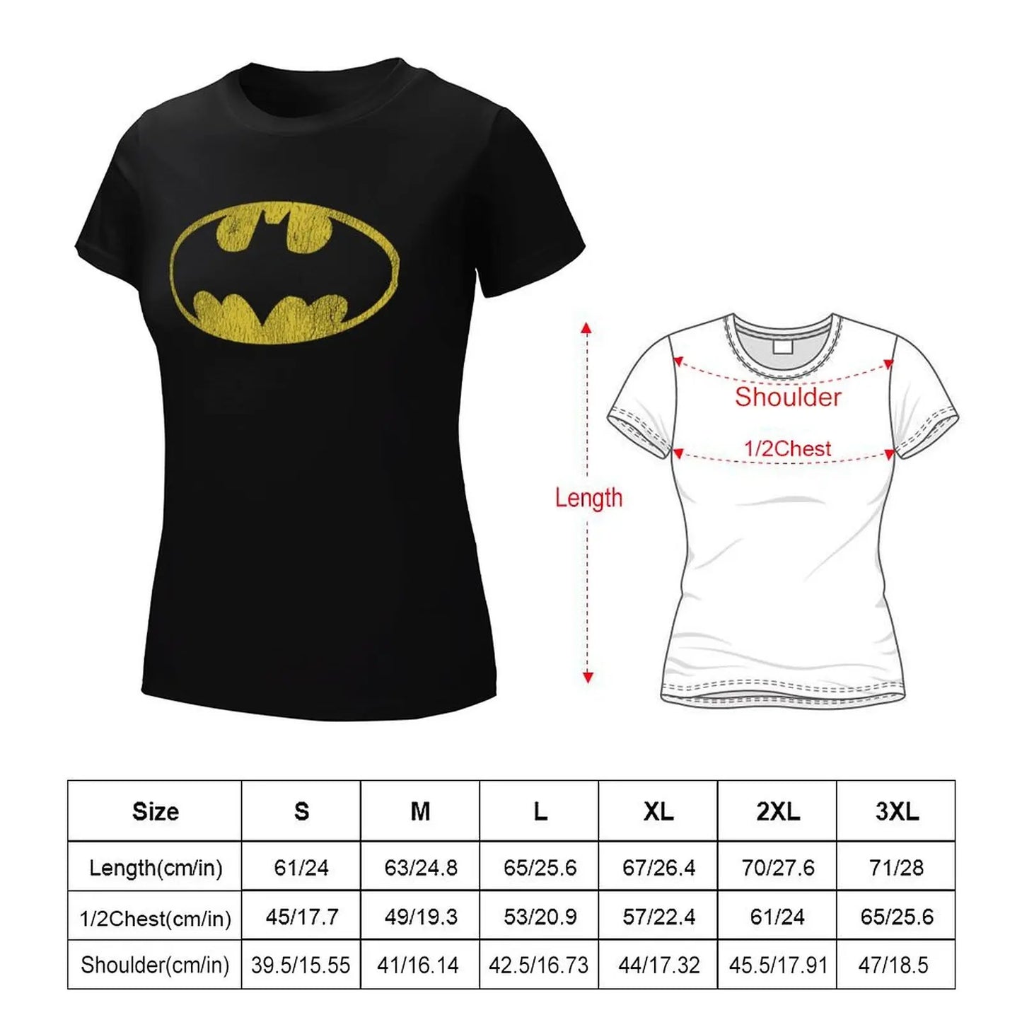 Women's Classic Batman T-Shirt