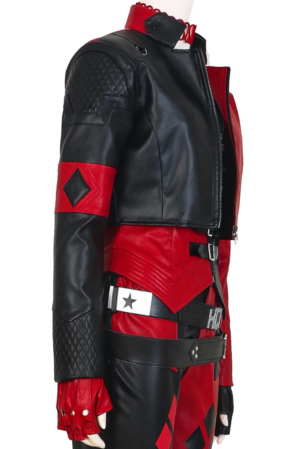 Déguisement Harley Quinn rouge et Noir
