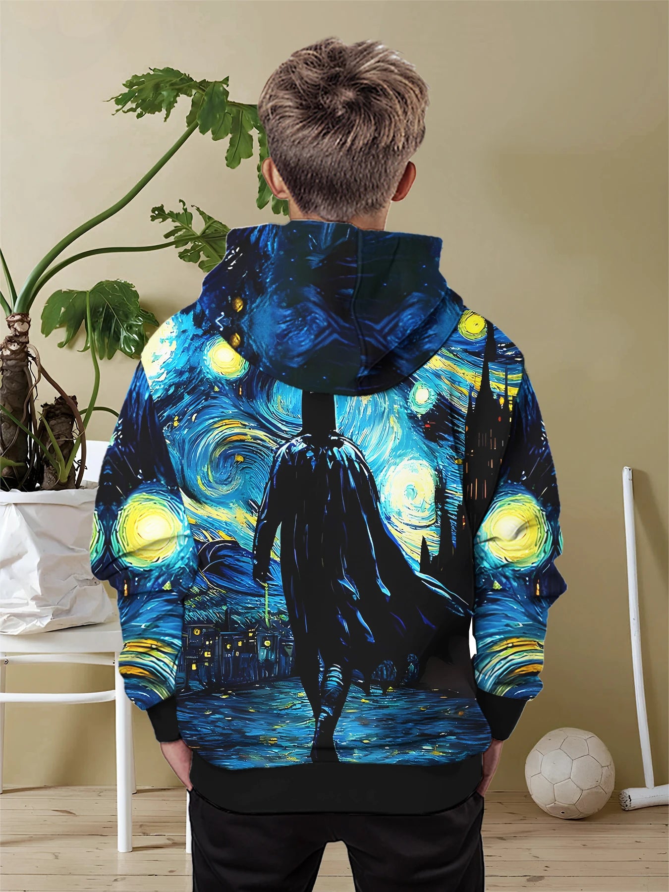 Batman 3D Printed Kids Sweater