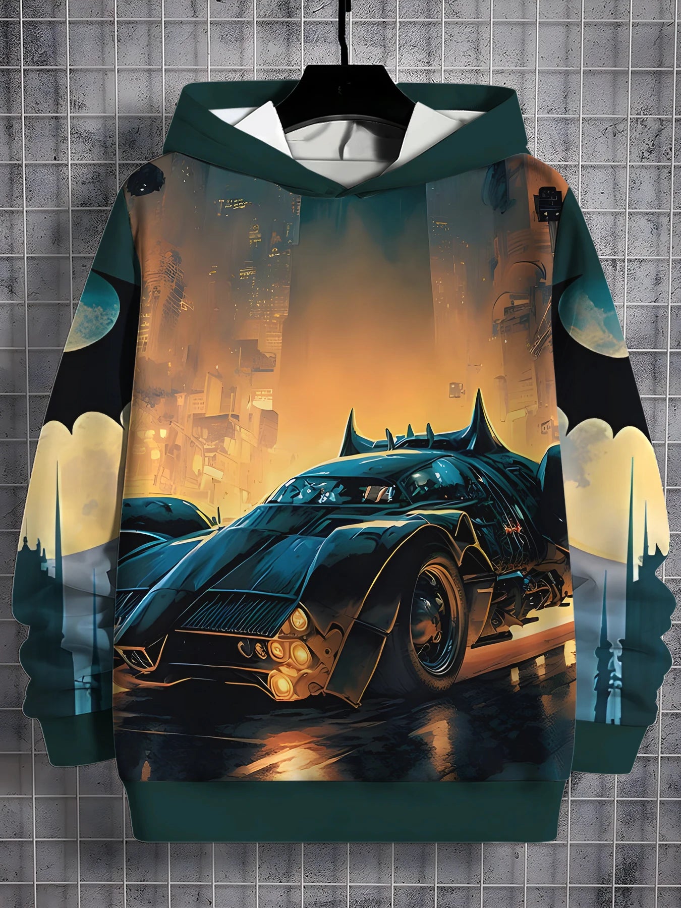 Batman 3D Printed Kids Sweater