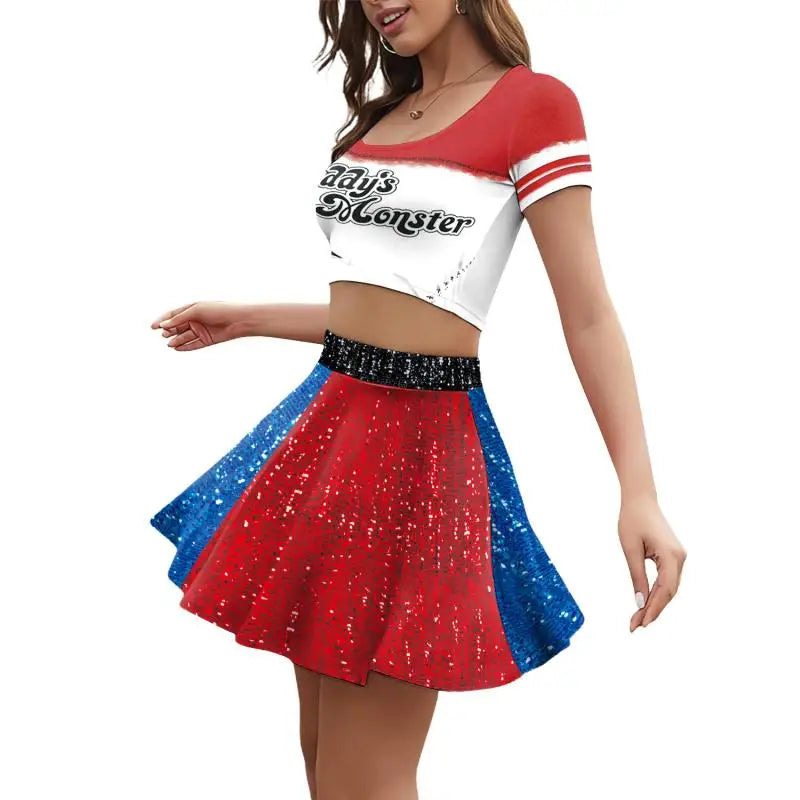 Déguisement Harley Quinn Pom-Pom Girl