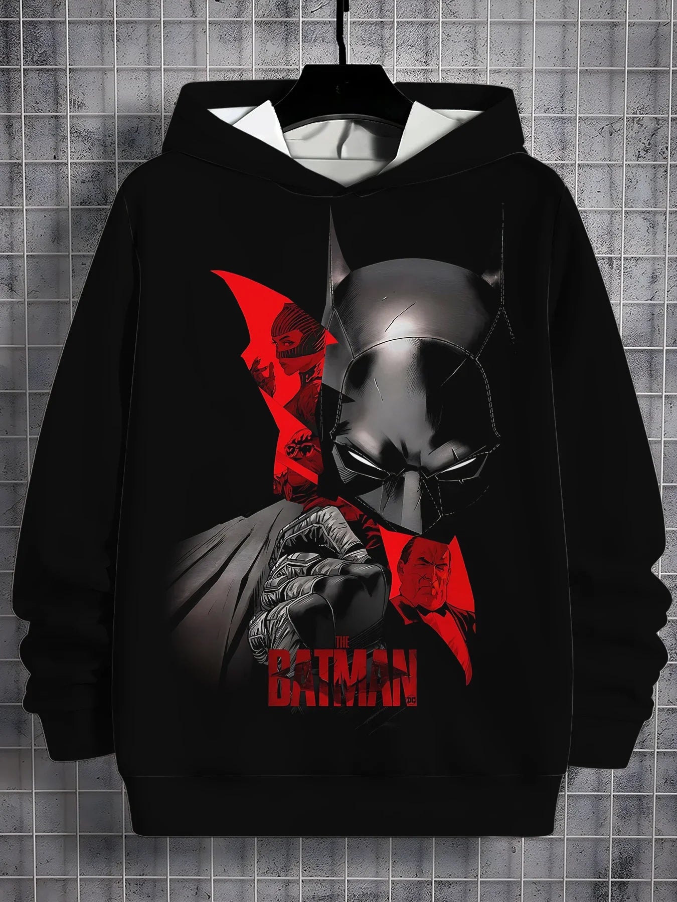 Batman 3D Printed Kids Sweater