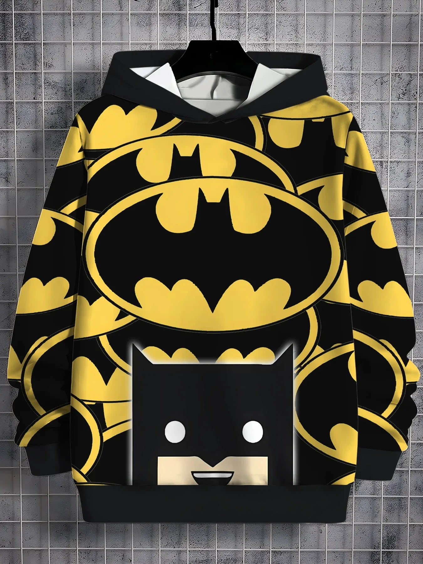 Batman 3D Printed Kids Sweater