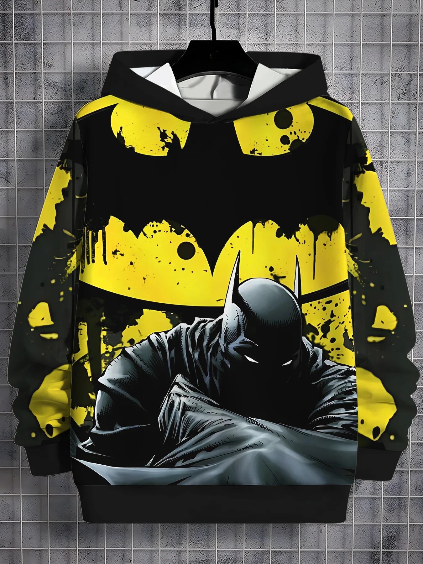 Batman 3D Printed Kids Sweater