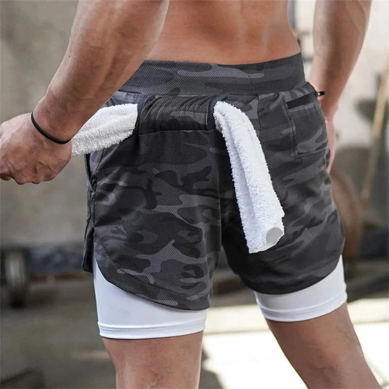 Short de Sport Double Couche Batman - Boutique Batman
