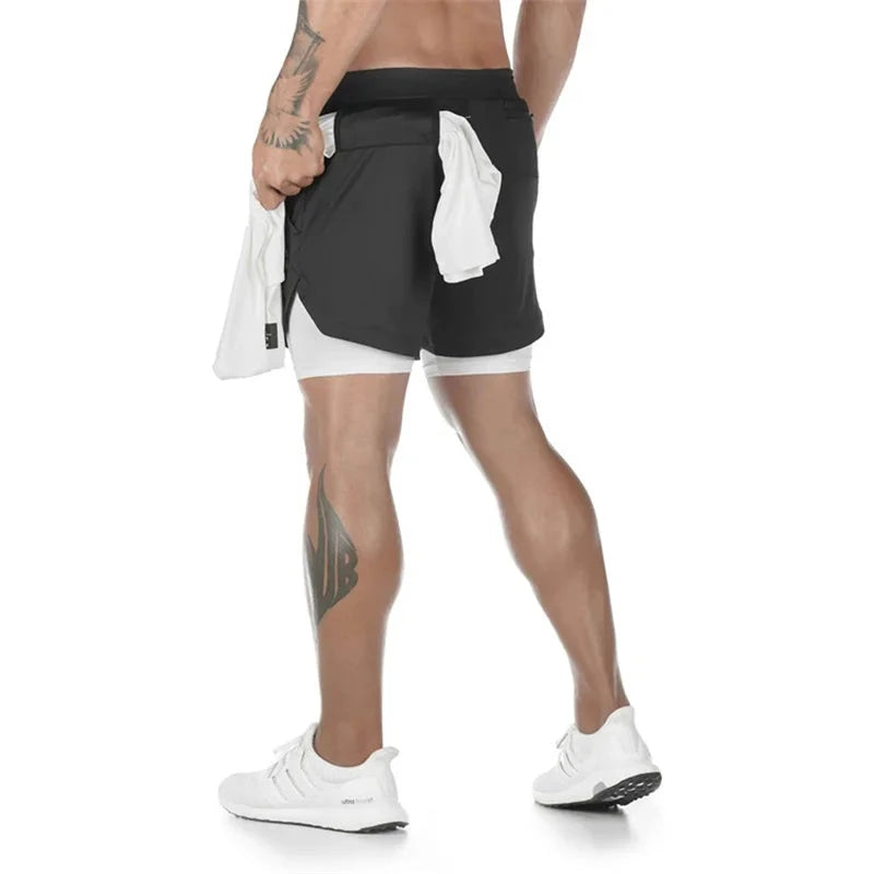 Short de Sport Double Couche Batman - Boutique Batman