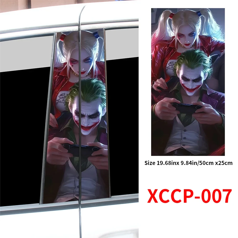 Stickers de Voiture Joket et Harley Quinn - Boutique Batman