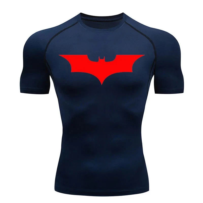 T-Shirt Manche Courte Compression Batman - Boutique Batman