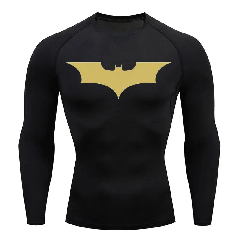 T-Shirt Manche Courte Compression Batman - Boutique Batman