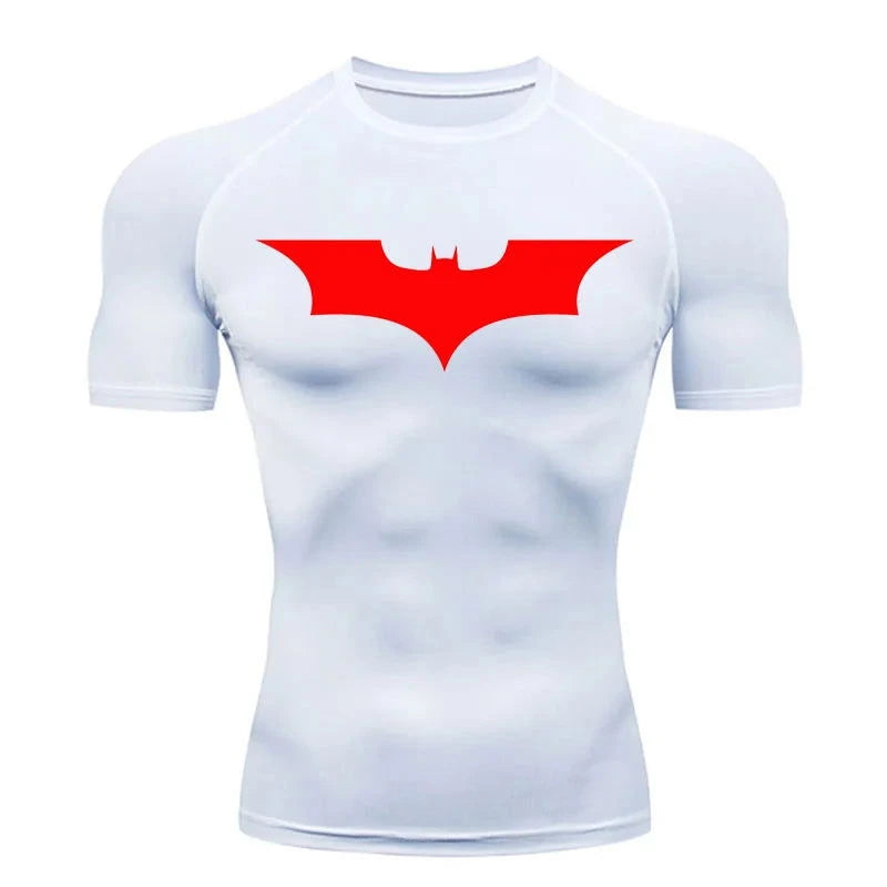 T-Shirt Manche Courte Compression Batman - Boutique Batman