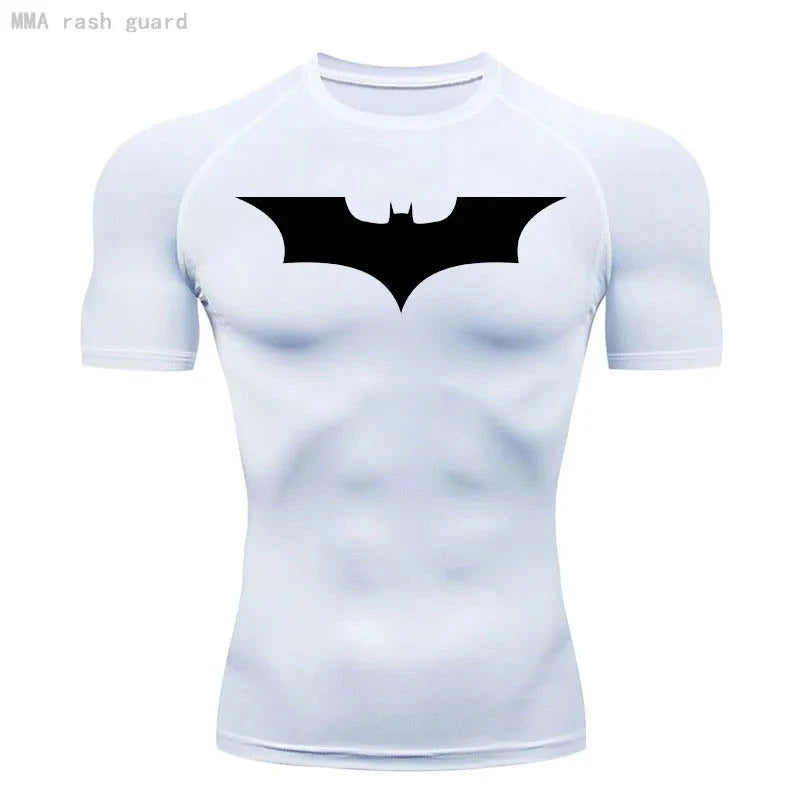 T-Shirt Manche Courte Compression Batman - Boutique Batman