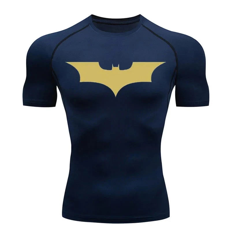 T-Shirt Manche Courte Compression Batman - Boutique Batman