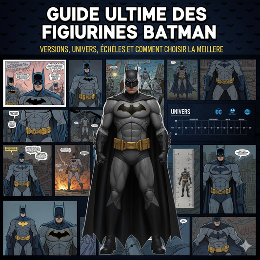 Guide Ultime des Figurines Batman : Versions, Univers, Échelles et Comment Choisir la Meilleure