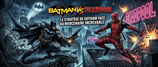 Batman vs Deadpool : le stratège de Gotham face au mercenaire increvable