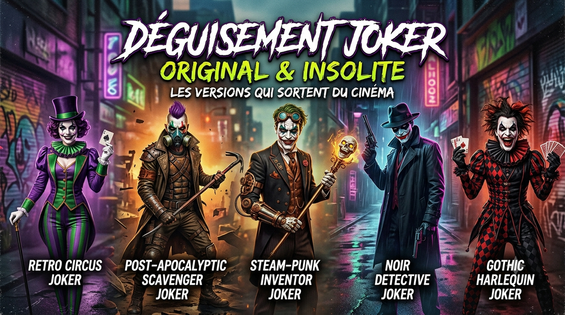 Déguisement Joker original & insolite : les versions qui sortent du cinéma