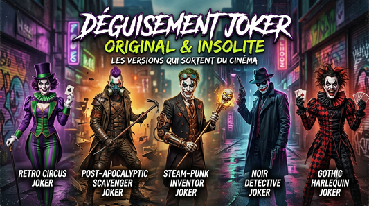 Déguisement Joker original & insolite : les versions qui sortent du cinéma