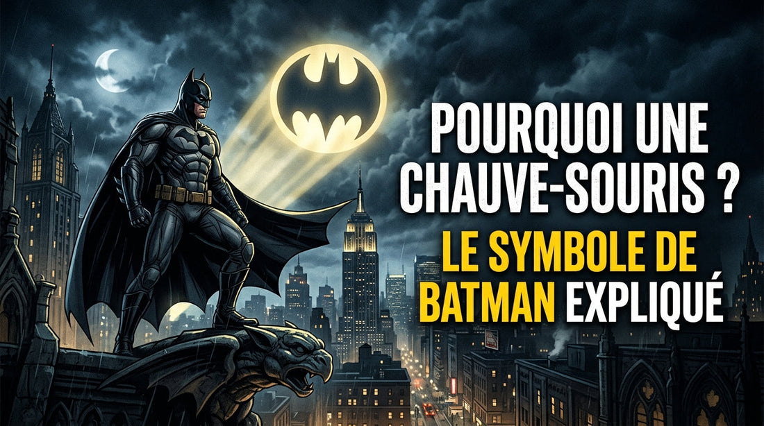 Pourquoi une chauve-souris ? L'origine du symbole de Batman