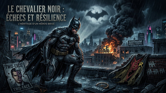 Les plus grands échecs de Batman : les défaites qui ont fabriqué le Chevalier Noir