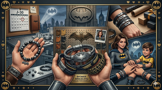 Bracelet Batman : le guide ultime pour choisir le bijou symbole du Chevalier Noir