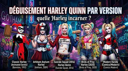 Déguisement Harley Quinn par version : quelle Harley incarner ?