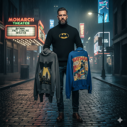 Pulls Batman adulte : comment choisir le modèle idéal selon ton style et l’univers Gotham