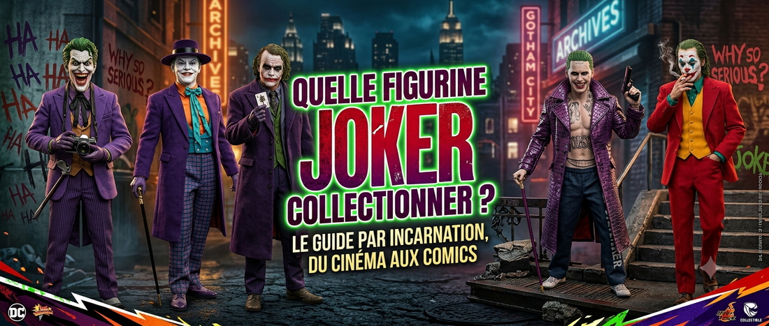 Quelle figurine Joker collectionner ? Le guide par incarnation, du cinéma aux comics