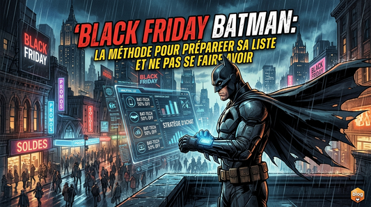 Black Friday Batman : la méthode pour préparer sa liste et ne pas se faire avoir