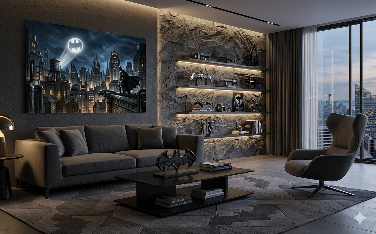 Batman Decor: Room-by-Room Guide for Your Home – Boutique Batman