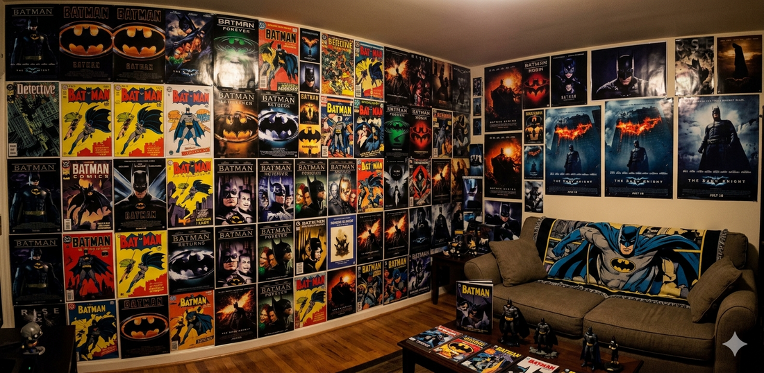 Guide des Posters Batman : Styles, Choix et Mise en Scène pour un Intérieur de Fan