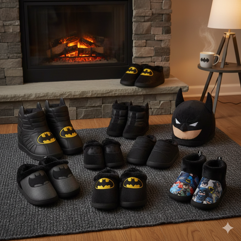 Guide complet : comment choisir ses chaussons Batman selon son style et son âge ?