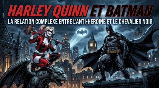 Harley Quinn et Batman : la relation complexe entre l'anti-heroine et le Chevalier Noir