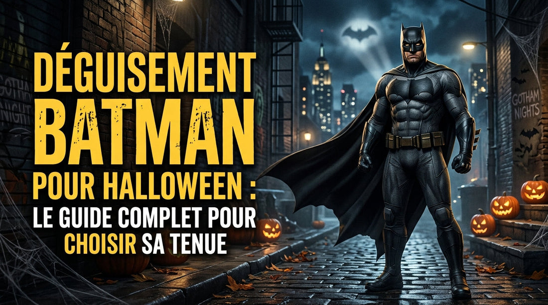 Déguisement Halloween Batman, Joker et Harley Quinn : seul, en duo ou en groupe