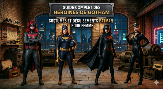 Costumes et déguisements Batman pour femme : le guide complet des héroïnes de Gotham