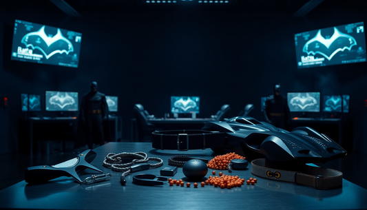 Les 5 Accessoires Batman Indispensables pour Tout Fan du Chevalier Noir