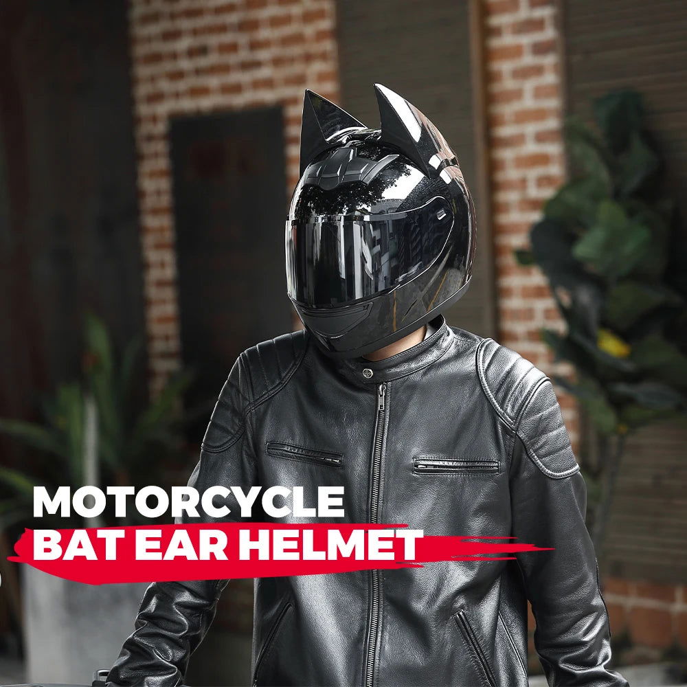 Casque de Moto Batman Mat Anti Buée