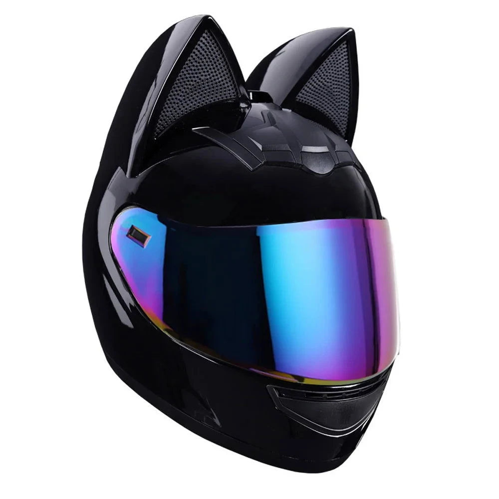 batman motorcycle helmet for sale philippines Gloss Black Catwoman Motorcycle Helmet - L