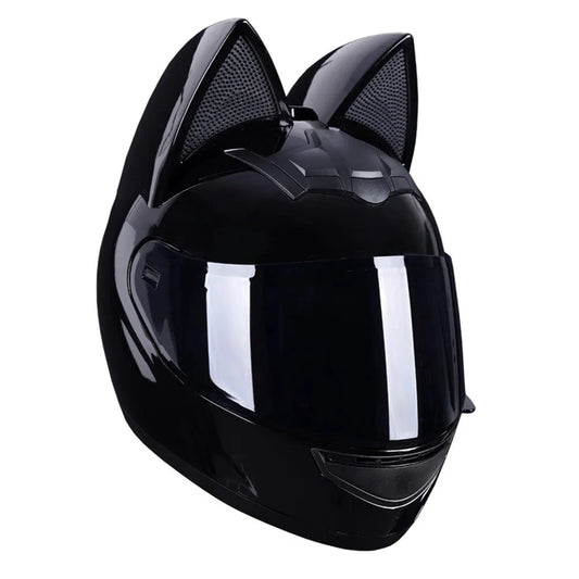 Casque de Moto Catwoman Noir Mat - Boutique Batman