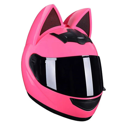Catwoman Pink Full Face Motorcycle Helmet