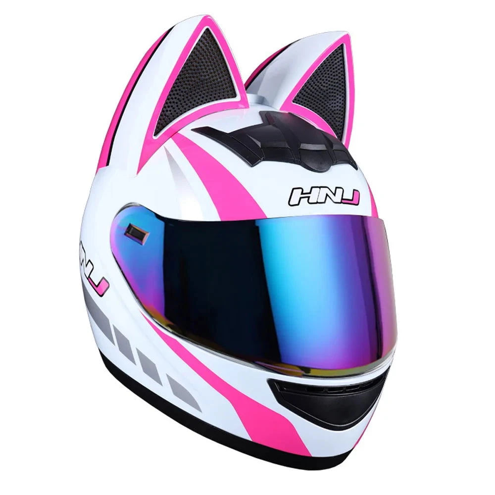 Catwoman Purple Motorcycle Helmet