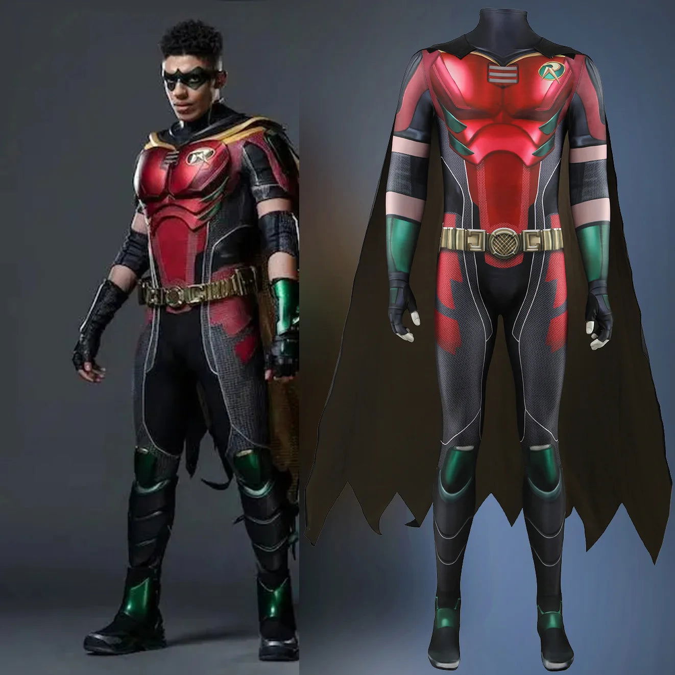 Robin Mask Bat Déguisement et Costume Robin & Nightwing | Boutique Batman