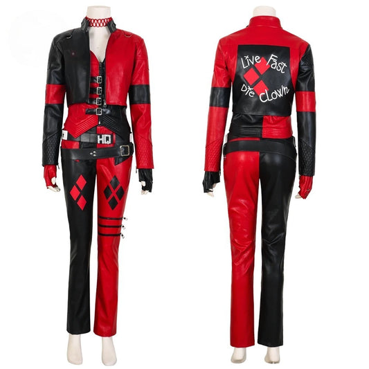 Déguisement Harley Quinn rouge et Noir