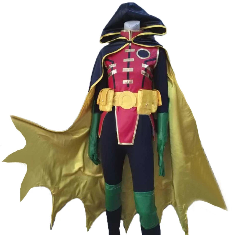 Disfraz de cosplay completo premium de Robin